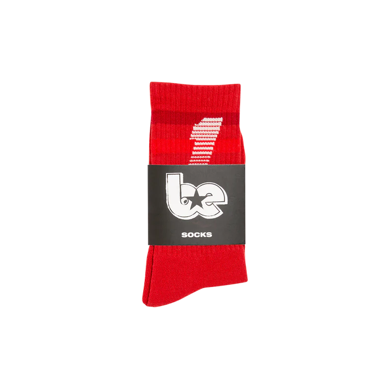 Billie Racer 1 Red Socks
