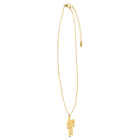 Gold Blohsh Pendant Necklace