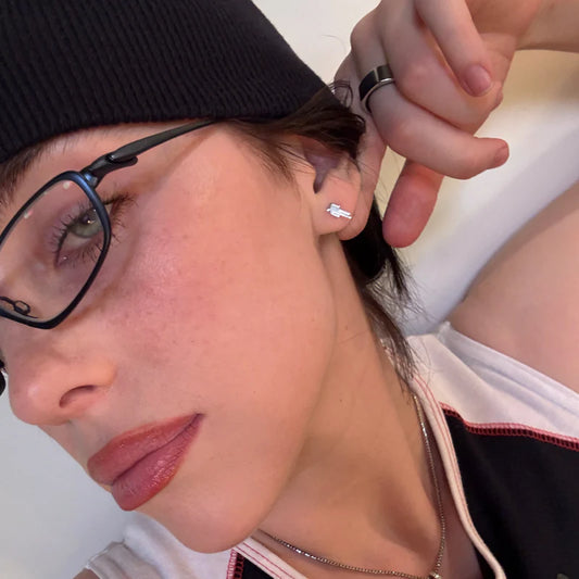 Blohsh Sterling Silver Stud Earrings