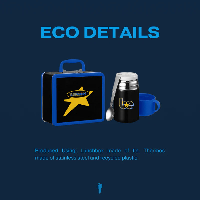 BE LUNCHBOX AND THERMOS SET