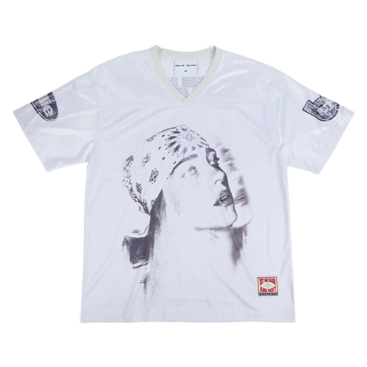 Billie Bandana White Football Jersey