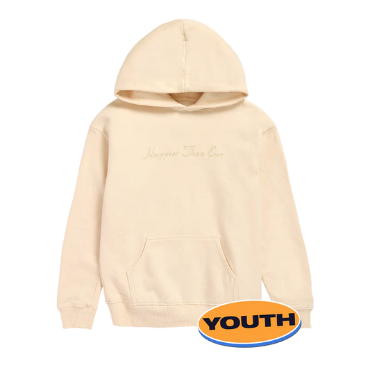 Happier Than Ever Organic Youth Hoodie