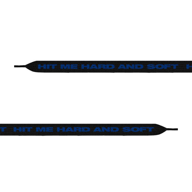 HIT ME HARD AND SOFT Shoelaces