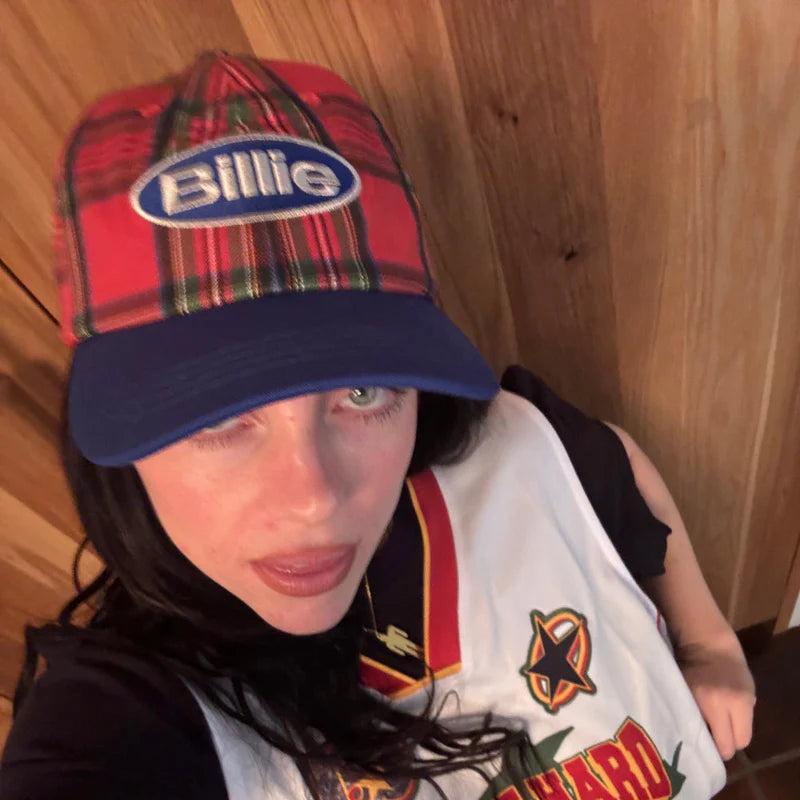 Billie Tartan Plaid Snapback Hat